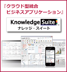 グループウェア/SFAに関する悩みは「Knowledge Suite」で解決!!